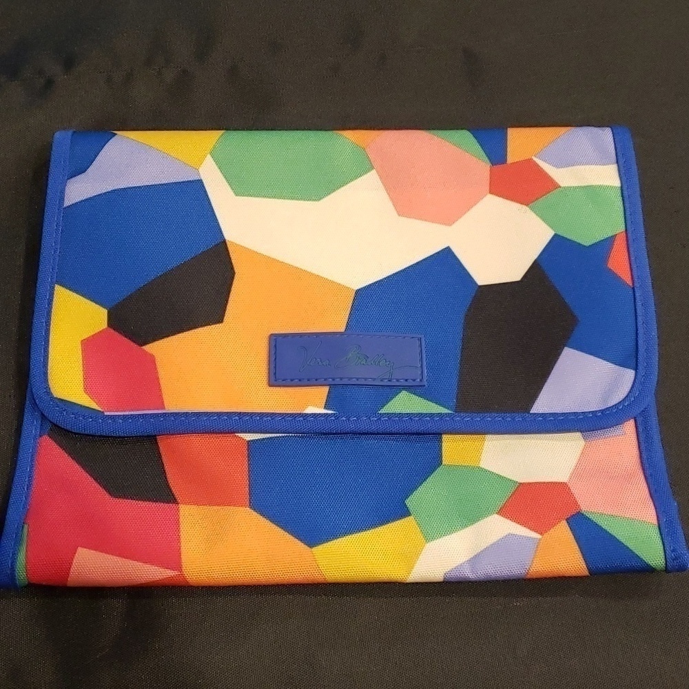 Vera Bradley stow and go travel jewelry folio in pop art